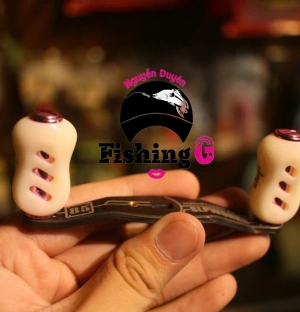 Tay quay cong CARBON máy ngang độ núm mạt chược