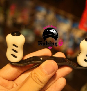 Tay quay cong CARBON máy ngang độ núm mạt chược