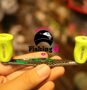 Tay quay máy ngang thằng CARBON độ núm ABS