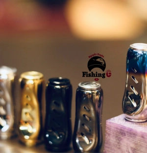 Núm tay quay máy câu cá. Núm tay quay dang nhỏ gọn. Reel Handle Knob Titanium Alloy spinning / casting