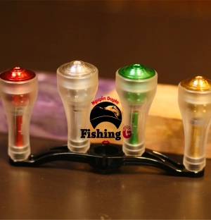[ Độc - Lạ ] núm tay quay máy câu có đèn, lung linh. reel handle knob shimmer
