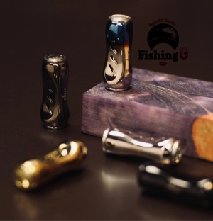 Núm tay quay máy câu cá. Núm tay quay dang nhỏ gọn. Reel Handle Knob Titanium Alloy spinning / casting