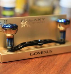 Tay quay máy ngang Gomexus 120mm titanium