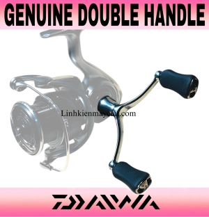 Tay quay đôi máy đứng Daiwa. Double handle Daiwa