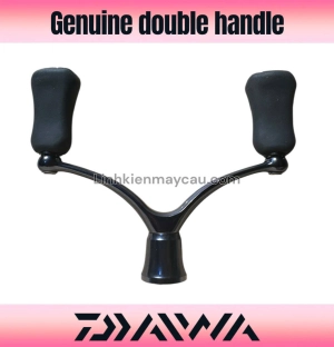 Tay quay đôi máy đứng Daiwa. Double handle Daiwa