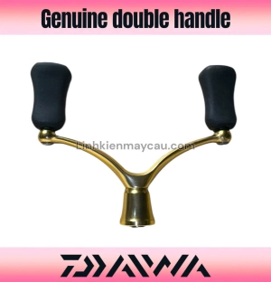 Tay quay đôi máy đứng Daiwa. Double handle Daiwa
