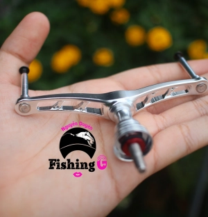 Tay quay đôi máy câu SHIMANO 