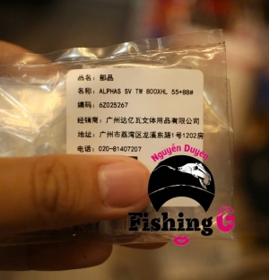 Nhông máy câu DAIWA ALPHAS SV TW 800 XHL