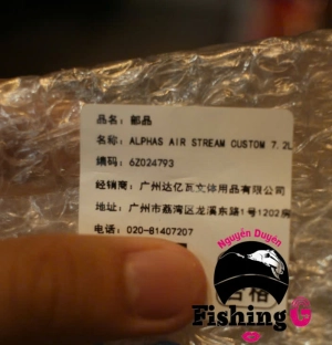 Nhông máy câu DAIWA ALPHAS AIR STREAM CUSTOM
