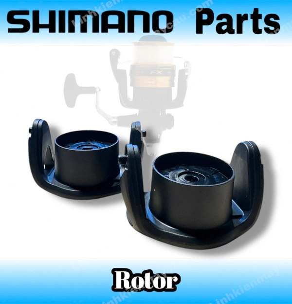 Linh kiện Shimano Sienna FX - Rotor Sienna FX - Đế cụm gạt cước máy câu cá SHIMANO