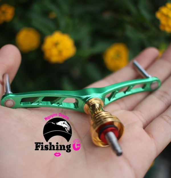 Tay quay đôi máy câu SHIMANO 